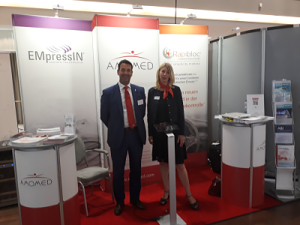 Amomed booth at DGIIN ÖGIAIN