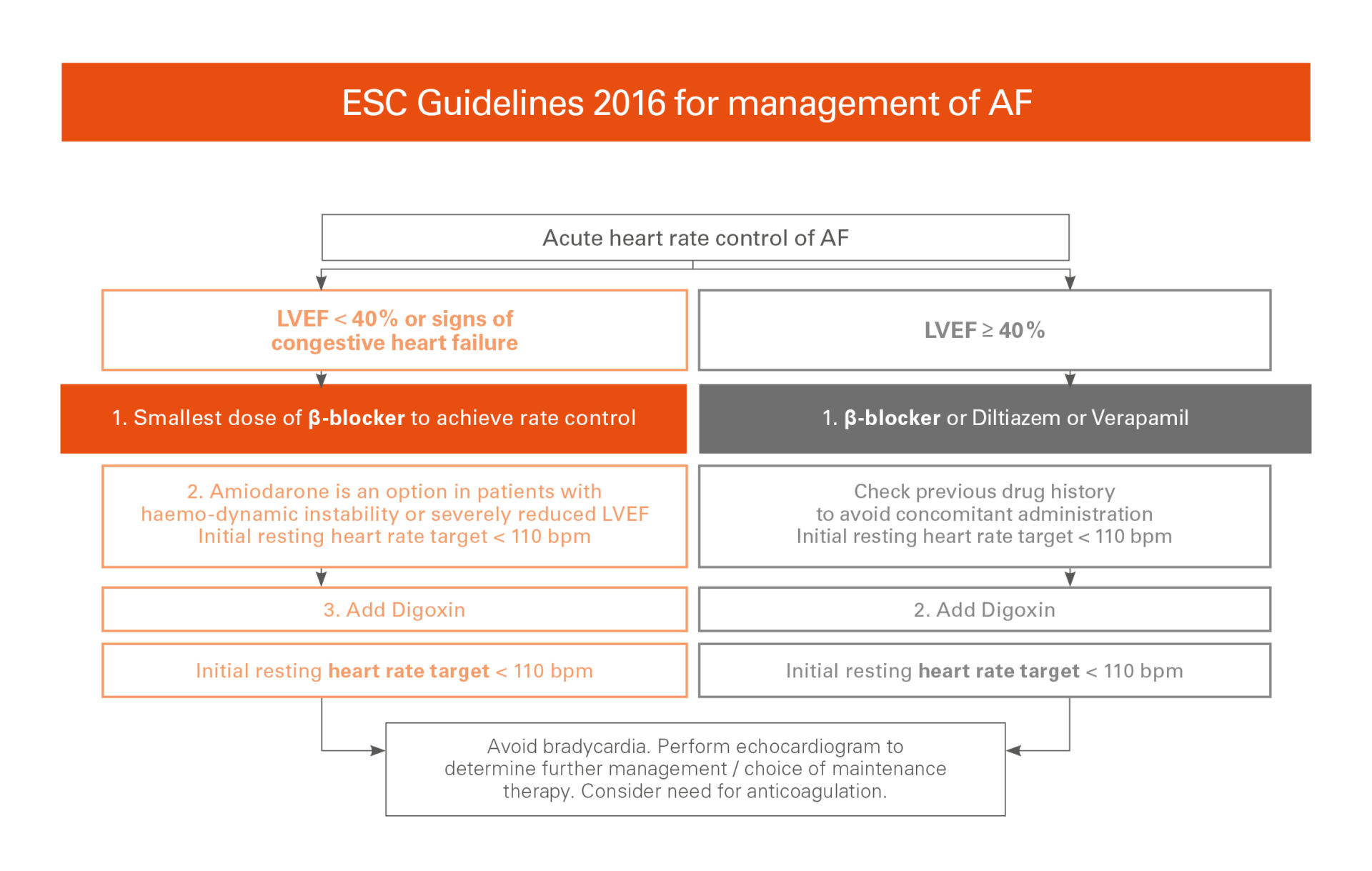 ESC Guidelines 2016 for management of AF